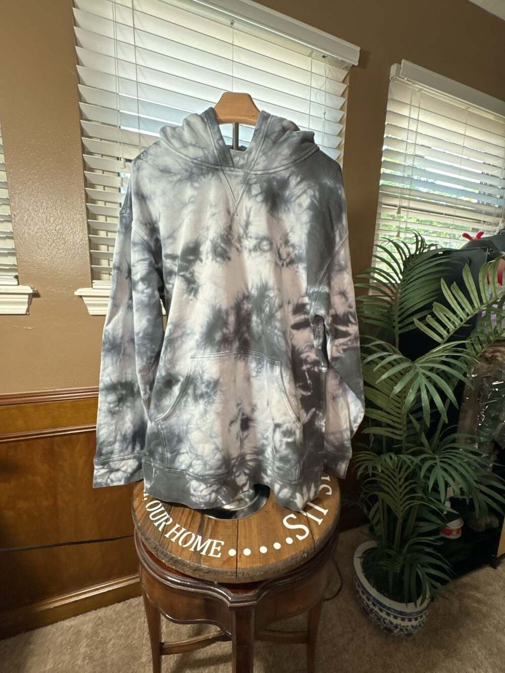 Lululemon All Yours Hoodie in Grey Earth Dye